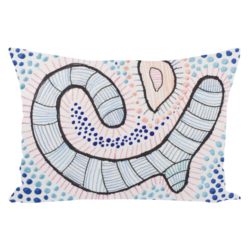 Sea Coral Accent Pillow