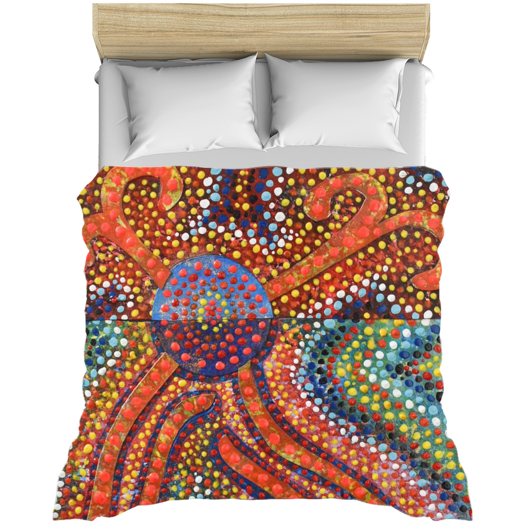 Sun King Duvet Cover