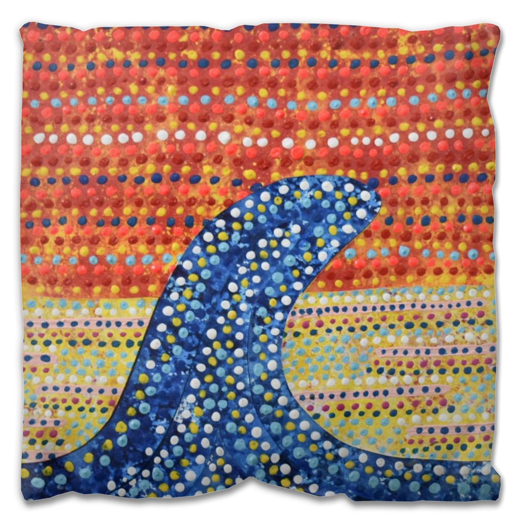 Wave Outdoor Pillow