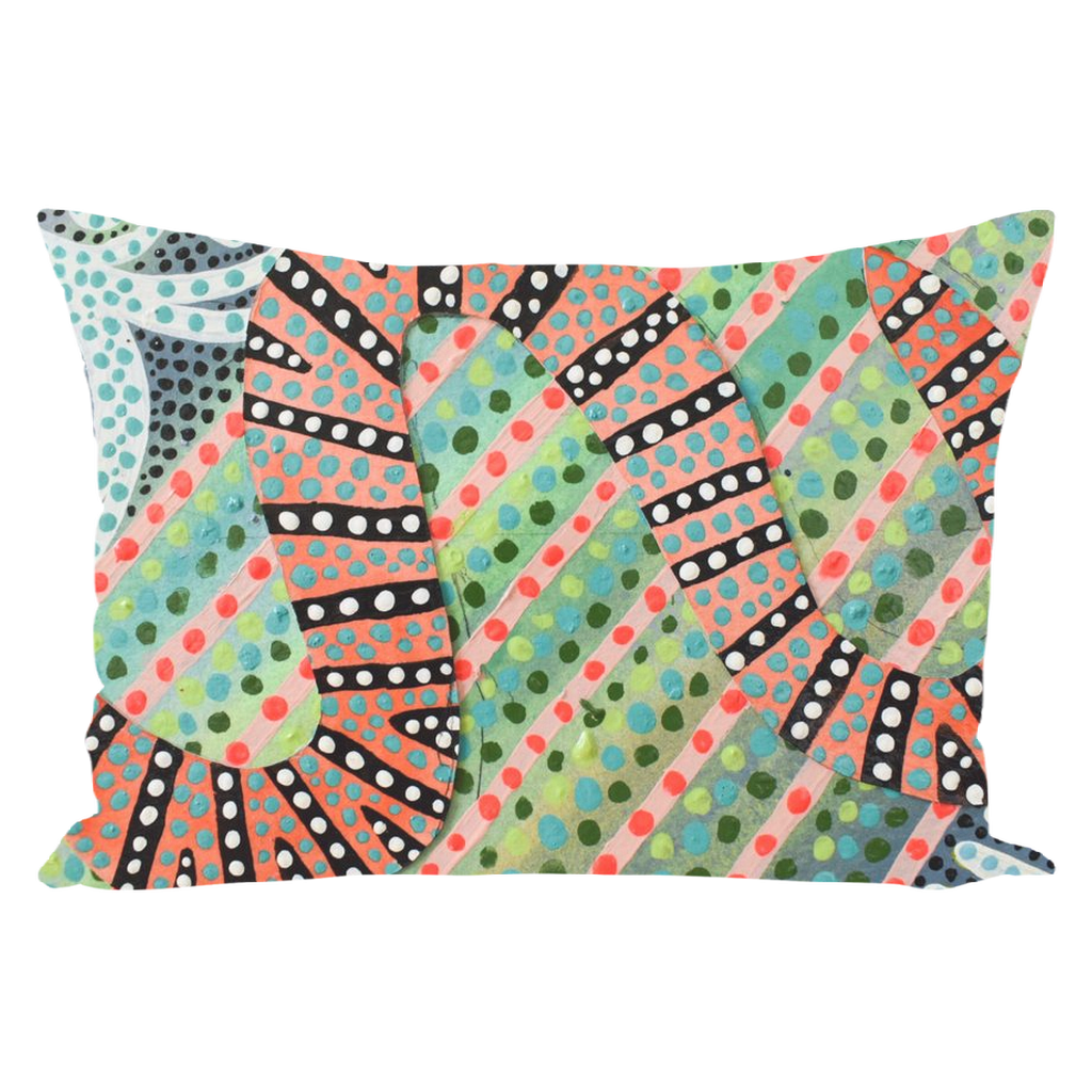 Snake In The Grass Accent Pillow